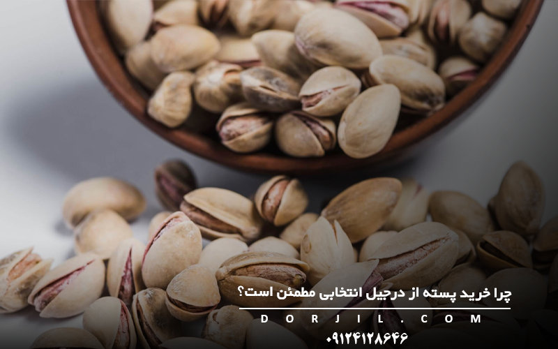چرا خرید پسته از درجیل انتخابی مطمئن است؟